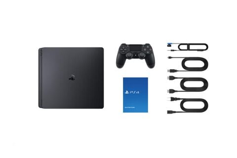 Pack Ps4 Slim 1to Noire  + 2nde Ds4 V2
