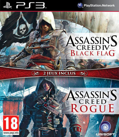 Compil Assassin's Creed 4 Black Flag + Rogue