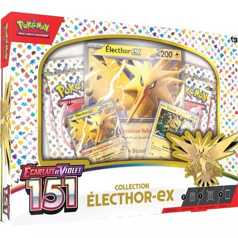Coffret - Pokemon -  Pokémon Ev3.5 : Coffret Electhor-ex Pok151