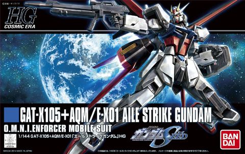 Maquette Gundam - 1/144 Aile Strike Gundam - MANGA