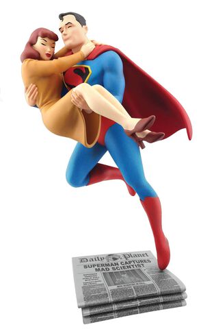 Statuette - Dc Comics - Superman Rescues Lois Lane