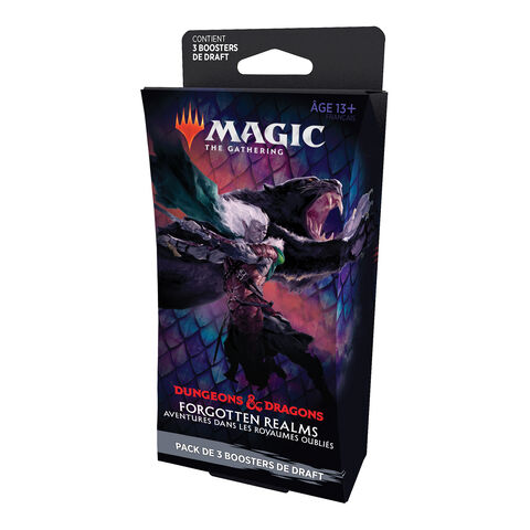 Pack 3 Booster  - Magic The Gathering - Draft Forgotten Realms