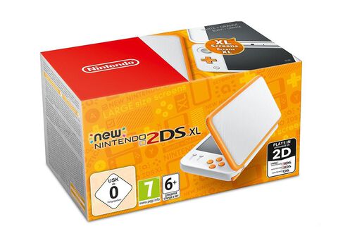 Nintendo New 2ds Xl Blanc + Orange