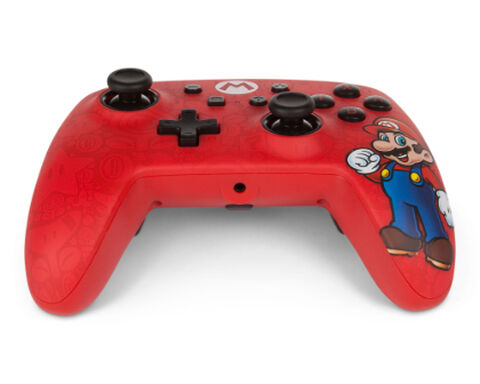 Manette Filaire Améliorée Powera pour Nintendo Switch - Mario Rouge/Blanc :  : Jeux vidéo