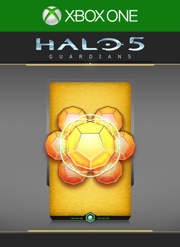 Dlc Halo 5 Guardians - 7 Gold Req Packs (dont 2 Offerts)