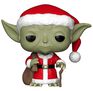 Figurine Funko Pop! N°277 - Star Wars - Holiday Yoda Père Noël