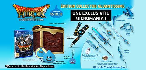 Dragon Quest Heroes Collector Exclu Micromania