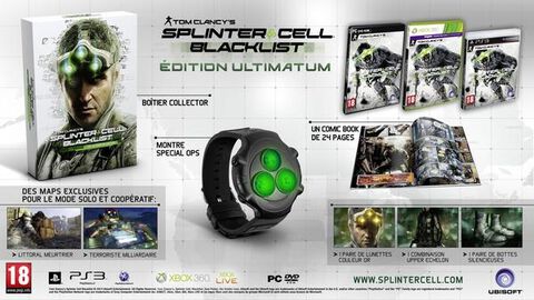 Splinter Cell 6 Blacklist Collector Ultimatum