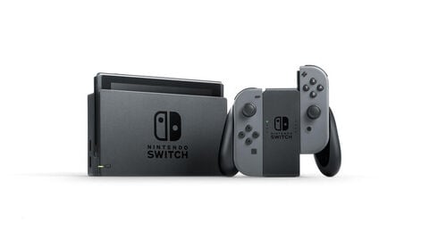 Nintendo Switch Avec Une Paire De Joy-con Gris Edition Limitee