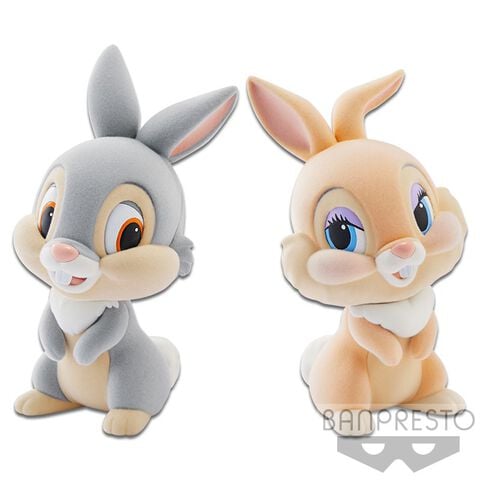 Figurine Fluffy Puffy - Disney - Panpan Et Miss Bunny