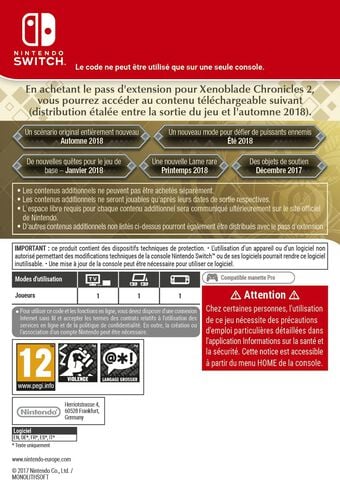 Xenoblade Chronicles 2 - Dlc - Expansion Pass