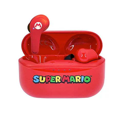 Ecouteurs Sans Fil Intra-auriculaire - Super Mario Rouge