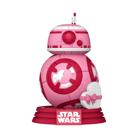 Figurine Funko Pop! N°590 - Star Wars : Valentines S3 - Bb-8