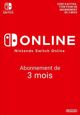 Nintendo Switch Online 90 Jours
