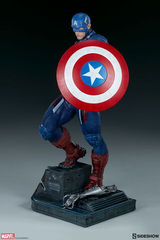 Statuette Sideshow - Marvel  Comics  - Premium Format Captain America 53 Cm