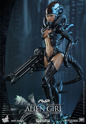 Figurine Hot Toys - Alien Vs Predator - Hot Angel 1/6 Alien Girl 29 Cm