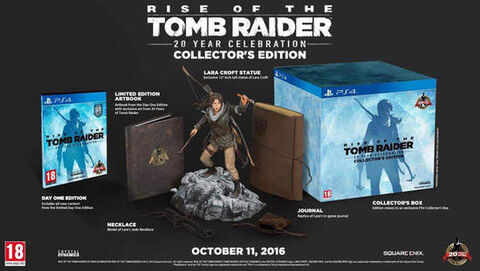Rise Of The Tomb Raider 20 Year Celebration Edition Collector