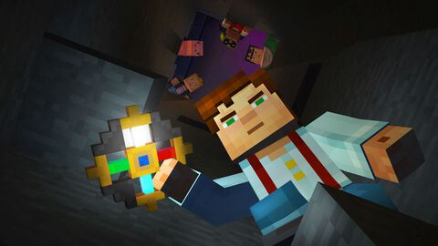 Minecraft : Story mode The complete adventure Import ( jeu en Français)  Nintendo Switch - Jeux vidéo - Achat & prix