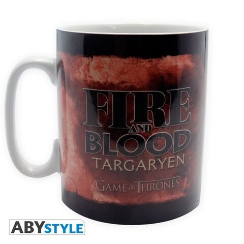Mug - Game Of Thrones - 460 Ml - Targaryen