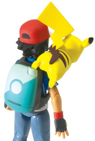 Figurine Pokemon Xy Sacha Dresseur + Pikachu