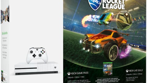 Pack Xbox One S 1to Blanche + Rocket League + 3m Live