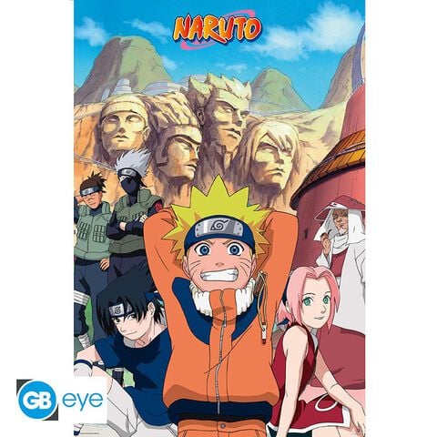 Poster - Naruto - Groupe - Roulé Filmé (915x61)