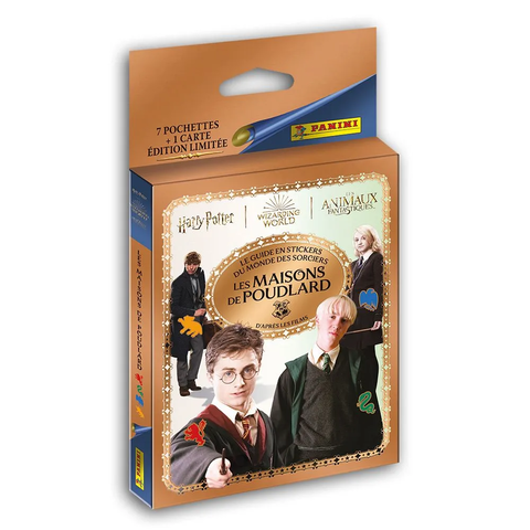 Carte Panini - Harry Potter - Guide Des 4 Maisons - Blister 7