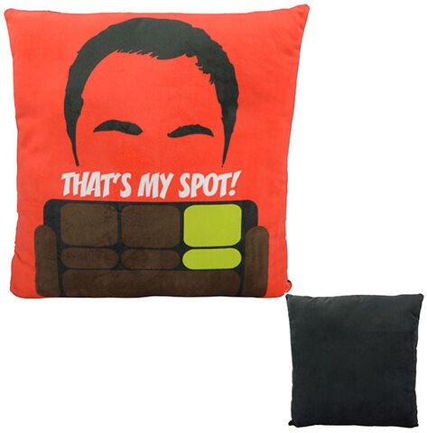 Coussin - The Big Bang Theory - Coussin Carré That's My Spot