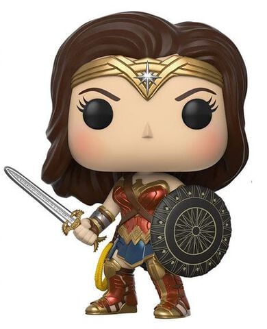 Figurine Funko Pop! N°172 - Wonder Woman - Wonder Woman Avec épée Et Bouclier