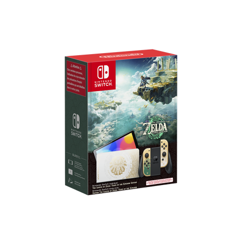 Nintendo Switch (modèle Oled) édition The Legend Of Zelda Tears Of
