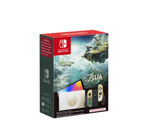 Nintendo Switch (modèle Oled) édition The Legend Of Zelda Tears Of The Kingdom