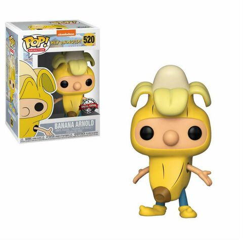 Figurine Funko Pop! N°520 Nickelodeon - He Arnold - Arnold Banane