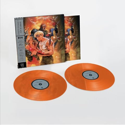Vinyle Streets Of Rage 3 Translucent Orange 2lp