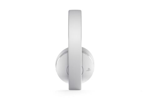 Casque Stereo Sans Fil 2.0 Blanc - PS4