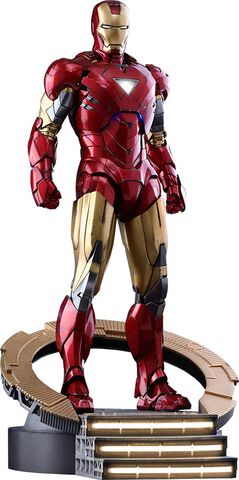 Figurine Hot Toys - Avengers - Masterpiece Diecast 1/6 Iron Man Mark VI 32cm