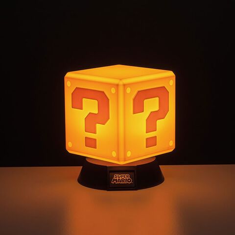 Lampe - Super Mario - Question Block 3d