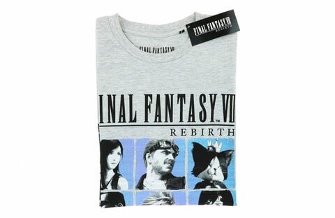 T-shirt Homme - Final Fantasy VII Rebirth - Gris Mélangé Taille L