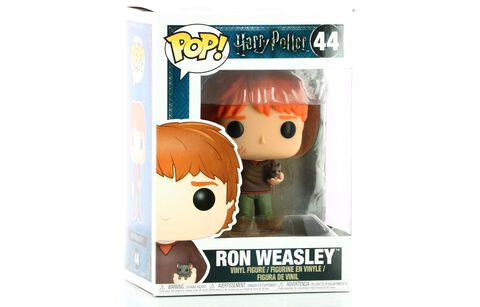 Figurine Funko Pop! N°44 - Harry Potter - Ron Weasley Avec Croutard - FILM
