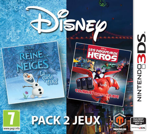Disney Pack La Reine Des Neiges + Les Nouveaux Héros