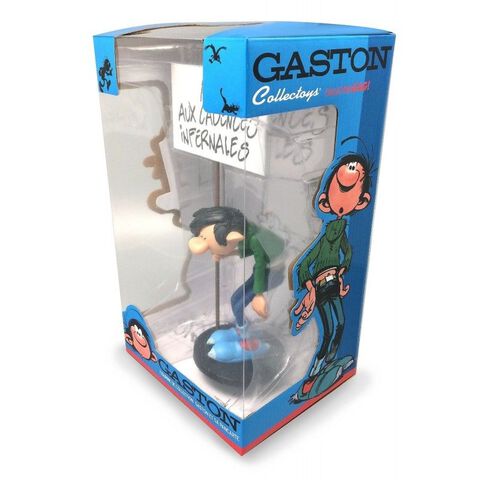 Statuette Collectoys - Gaston - Gaston Et Sa Pancarte