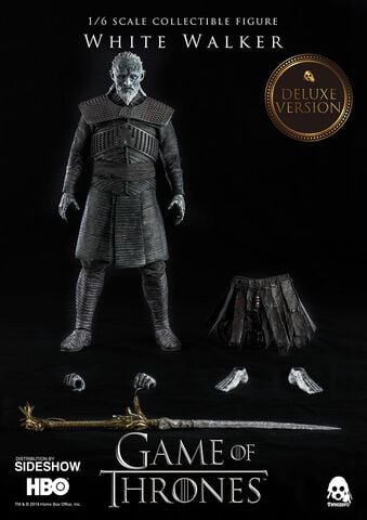 Figurine Hbo - Game Of Thrones - Deluxe Version White Walker 1/6