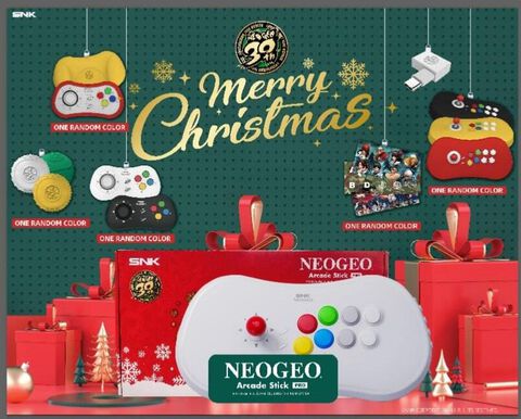 Snk Neogeo Arcade Stick Pro Christmas Edition