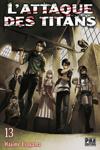 Manga - L'attaque Des Titans - Tome 13