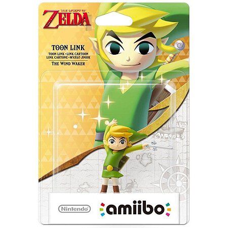 Figurine Amiibo Zelda Link Cartoon The Wind Waker