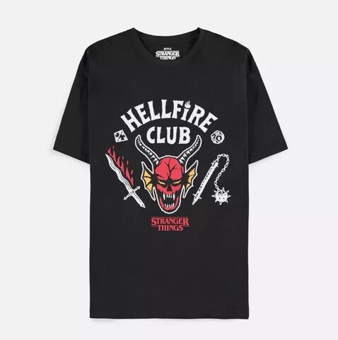 T-shirt - Stranger Things - Hellfire Club - Taille L