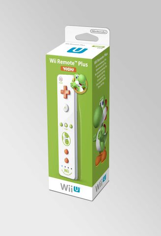 Telecommande Wii U Plus Yoshi Blanc Et Vert