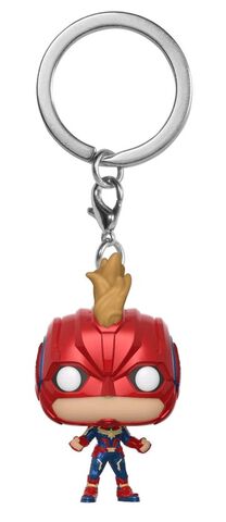 Porte-cles Funko Pop! - Captain Marvel - Captain Marvel Avec Casque