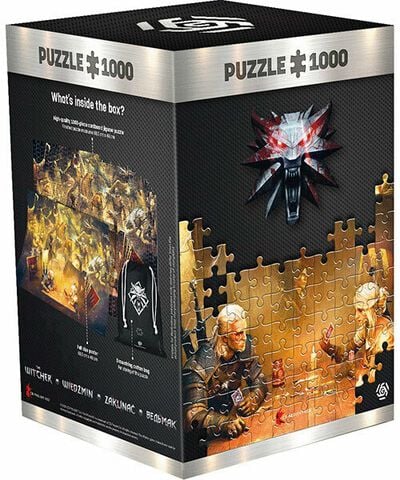 Puzzle - The Witcher Wiedzmin - Playing Gwent 1000 Pieces