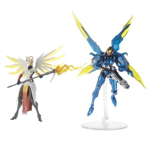 Figurine Collectible Action Figure - Overwatch Ultimate - Mercy Et Pharah - Twin