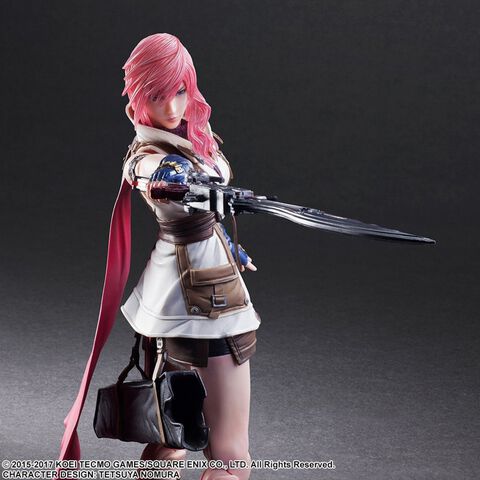 Figurine - Dissidia Final Fantasy - Play Arts Kai Lightning